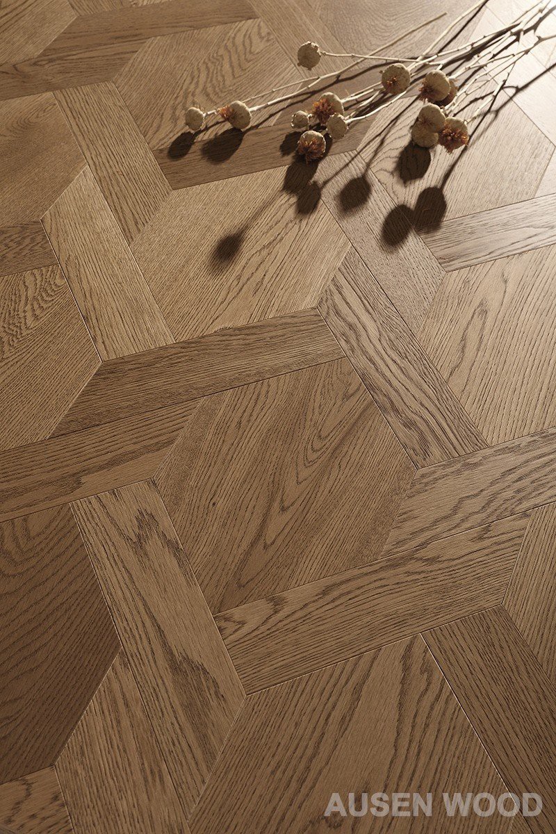 Kineski parket s čvorovima-Europski hrast